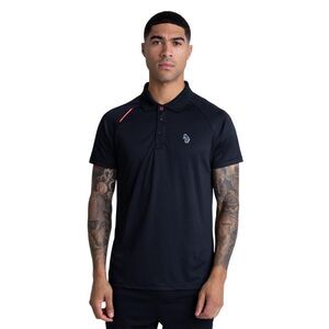 Luke 1977 Mens Thomas Performance Polo Shirt / Black
